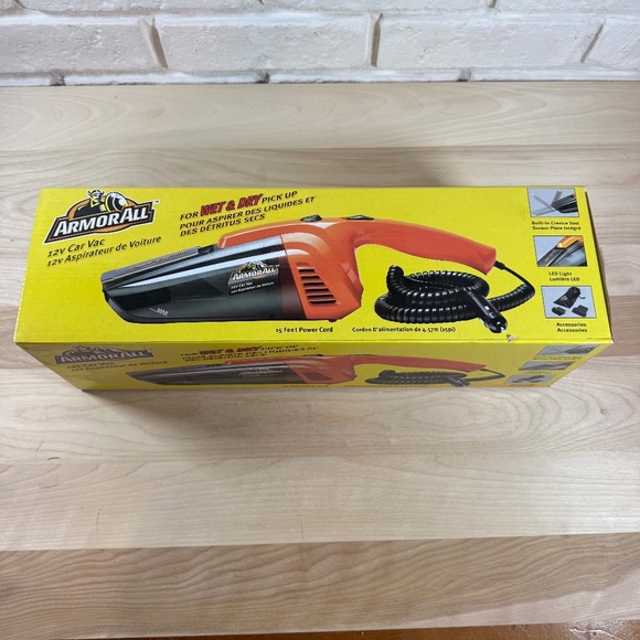 Armor All 12V Car Vac Wet and Dry NWOT - Picture 11 of 12